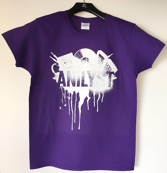 Image of Female 'Urban Design' T-Shirts (Purple)