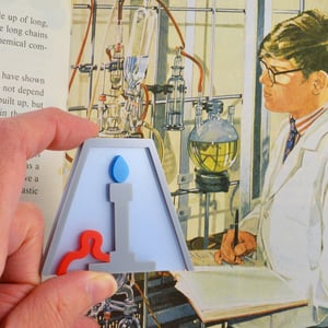 Image of Bunsen Burner Brooch