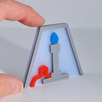 Image 3 of Bunsen Burner Brooch