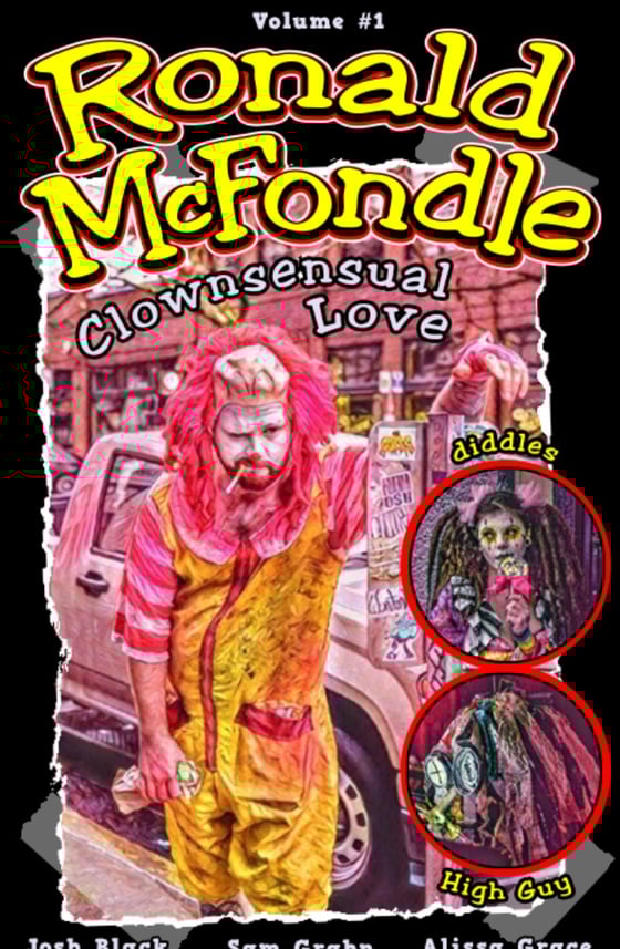 Image of Ronald McFondle "Clownsensual Love #1" Comic Book