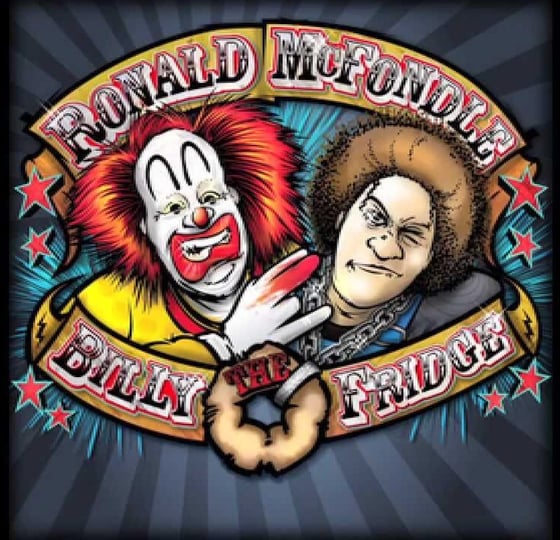 Image of Ronald McFondle & Billy the Fridge - the Clown and the Mountain EP