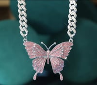 Image 2 of Butterfly Women Necklace 