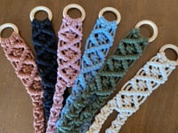Image 3 of Macrame hat hanger- Design 2