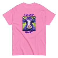 Image 10 of Unisex classic tee, Legend Dairy Cow T-Shirt | Funny Farm Pun Graphic Tee