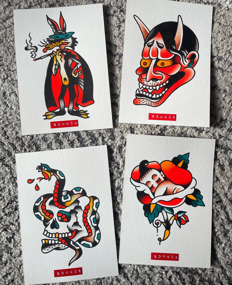 Get what you get A5 Original painting Image 2
