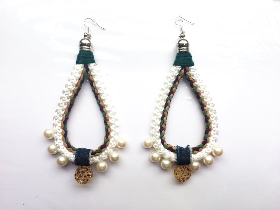 Image of Zambyah teardrop earrings