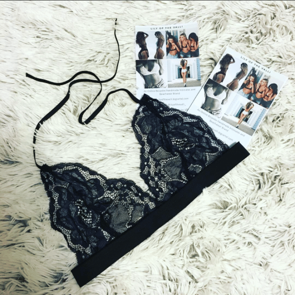 Image of The Lily Midnight Halterneck Bralette