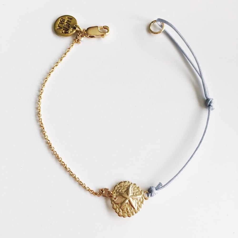 Image of Sand Dollar two-colored bracelet
