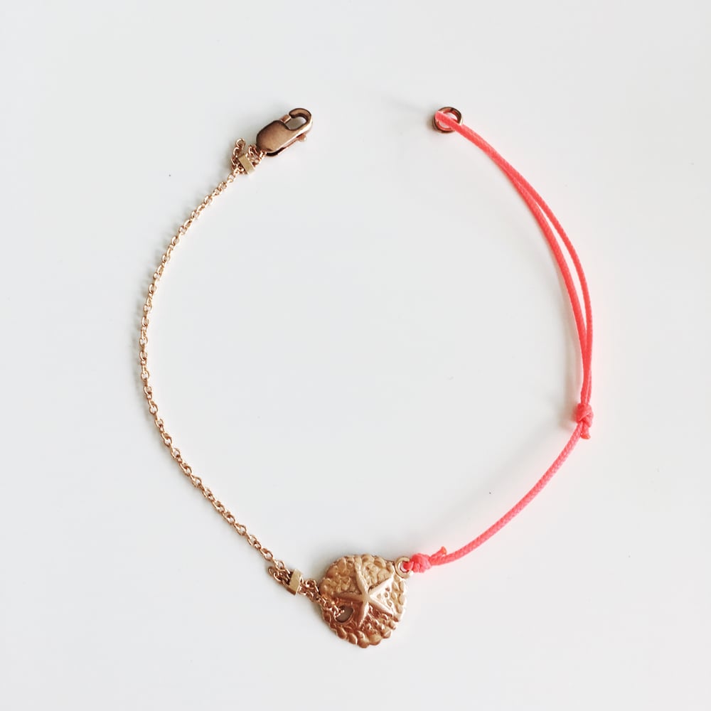 Image of Sand Dollar two-colored bracelet