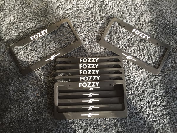 Image of Fozzy lisence Plate Frame