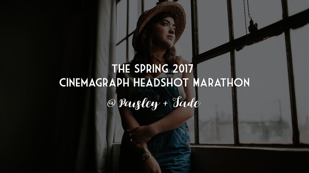 Image of cinemagraph headshot marathon spot