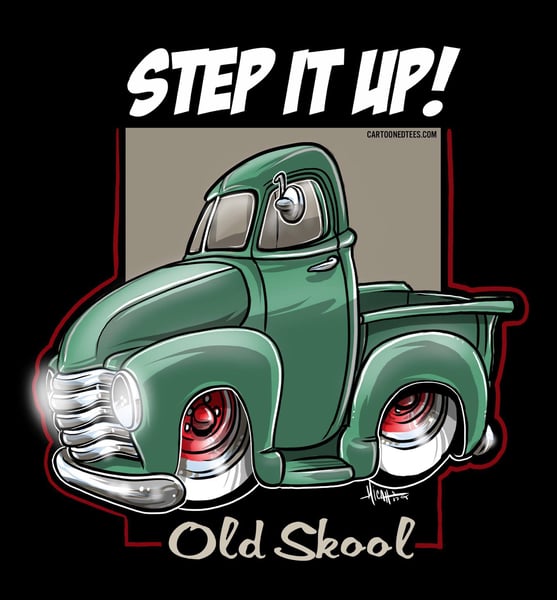 Image of STEP IT UP OLD SKOOL GREEN