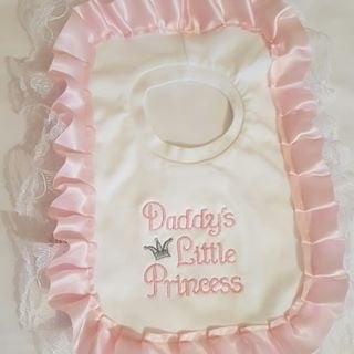 Image of Daddy's  or mummy's  princess or prince bib