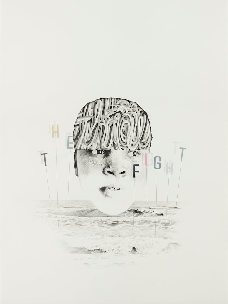 Image of "Throw the Fight" Print