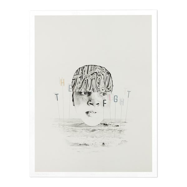 Image of "Throw the Fight" Print