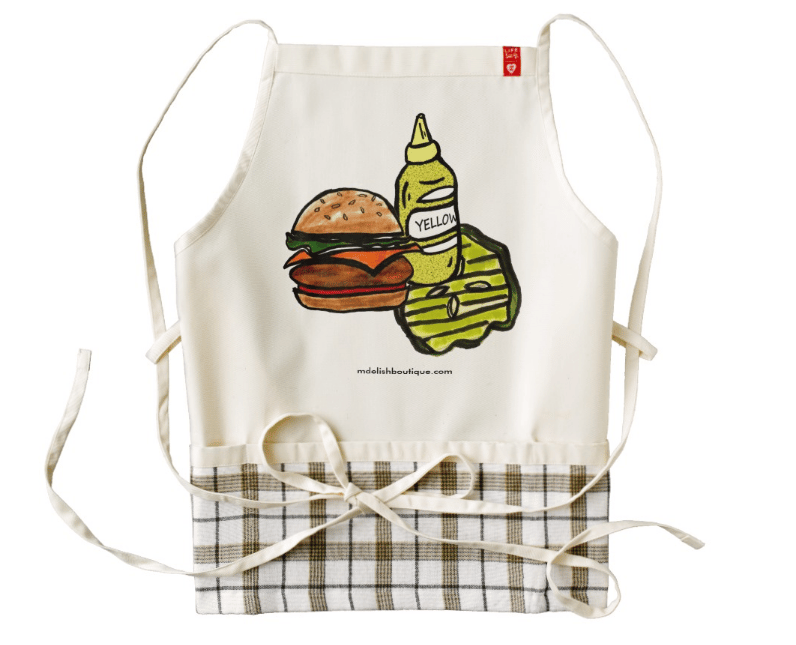 Image of Burger BBQ Apron 