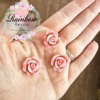Sparkly pink/red roses x 10