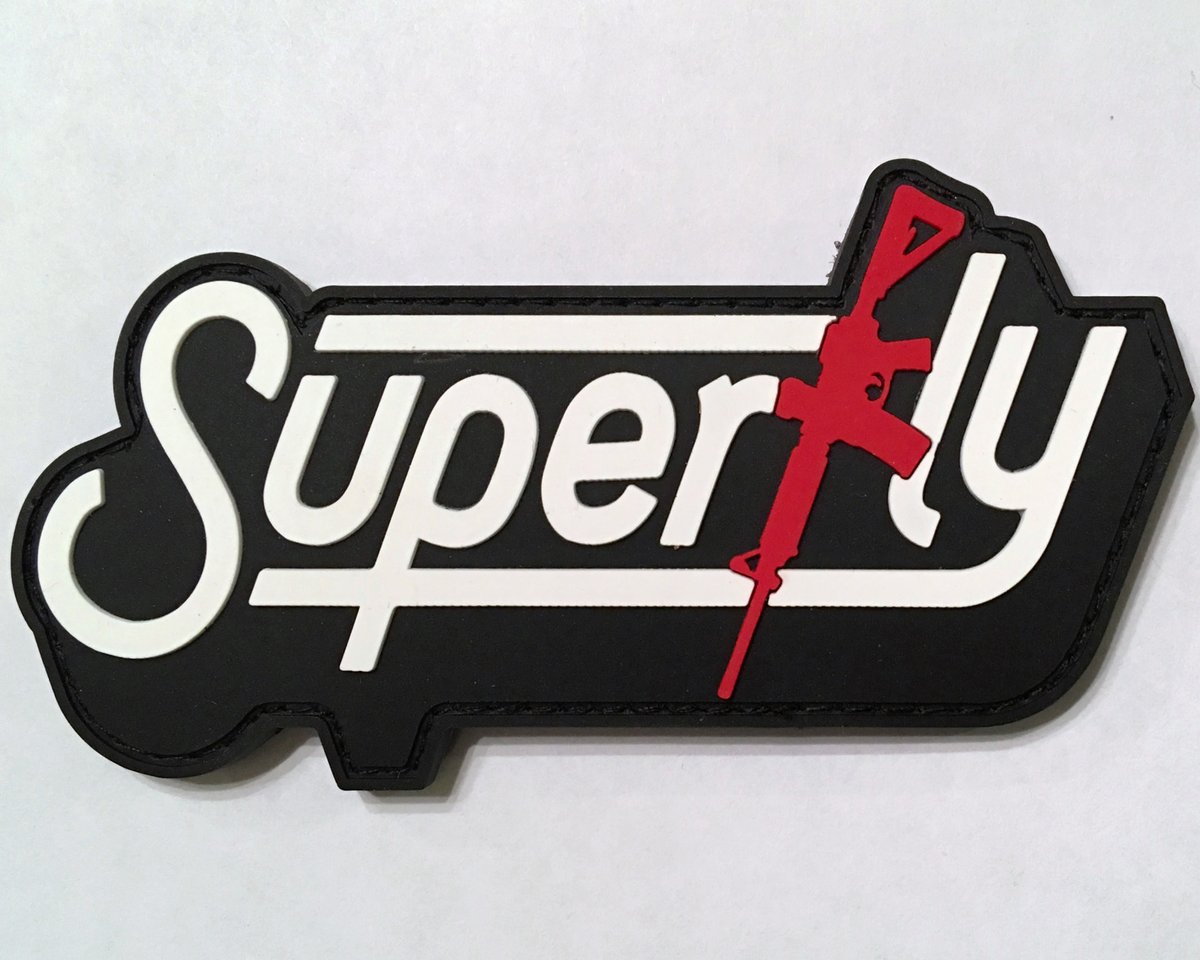 Image of SUPERFLY M4 Patch - Black Stitching