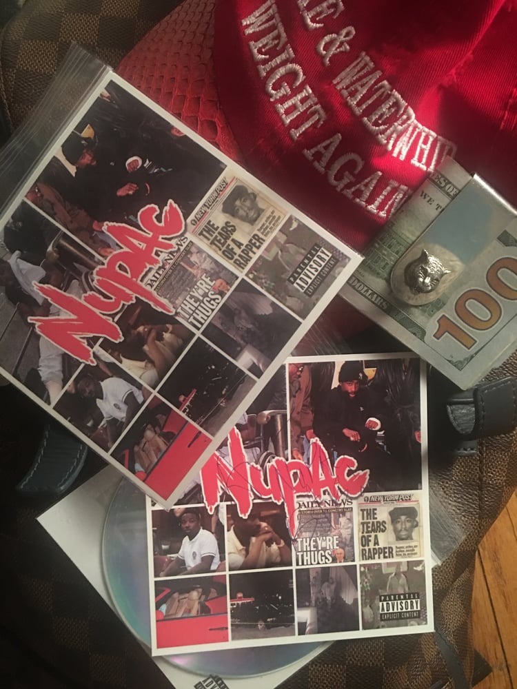Image of Official Autographed Troy Ave NUPAC CD Disc