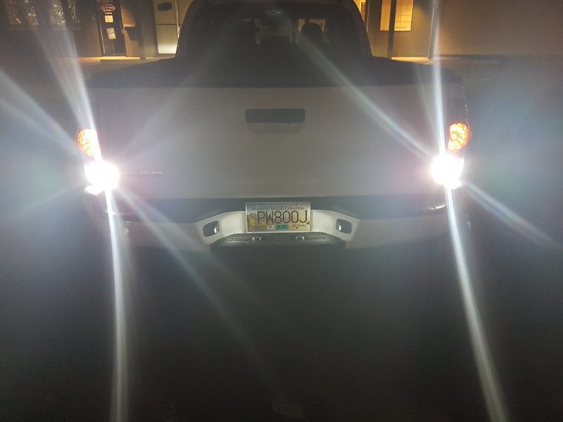 Image of BRIGHT 15 chip Reverse LEDs 194/921 Wedge  - Error Free - Fits: Toyota Tacoma 2001-2017+