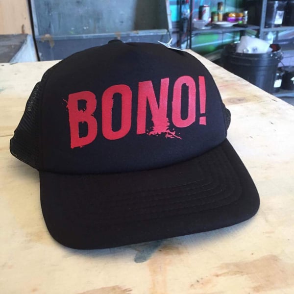 Image of BONO! Trucker caps.