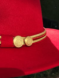 Image 2 of The Safo fedora - red