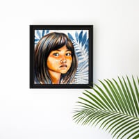 Image 2 of Paper Art Print - "Enfant Kogi"