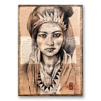 Image 1 of Paper Art Print - "Femme Berbère"