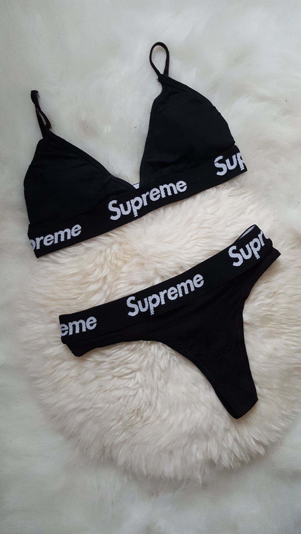 Image of Black Supreme underwear