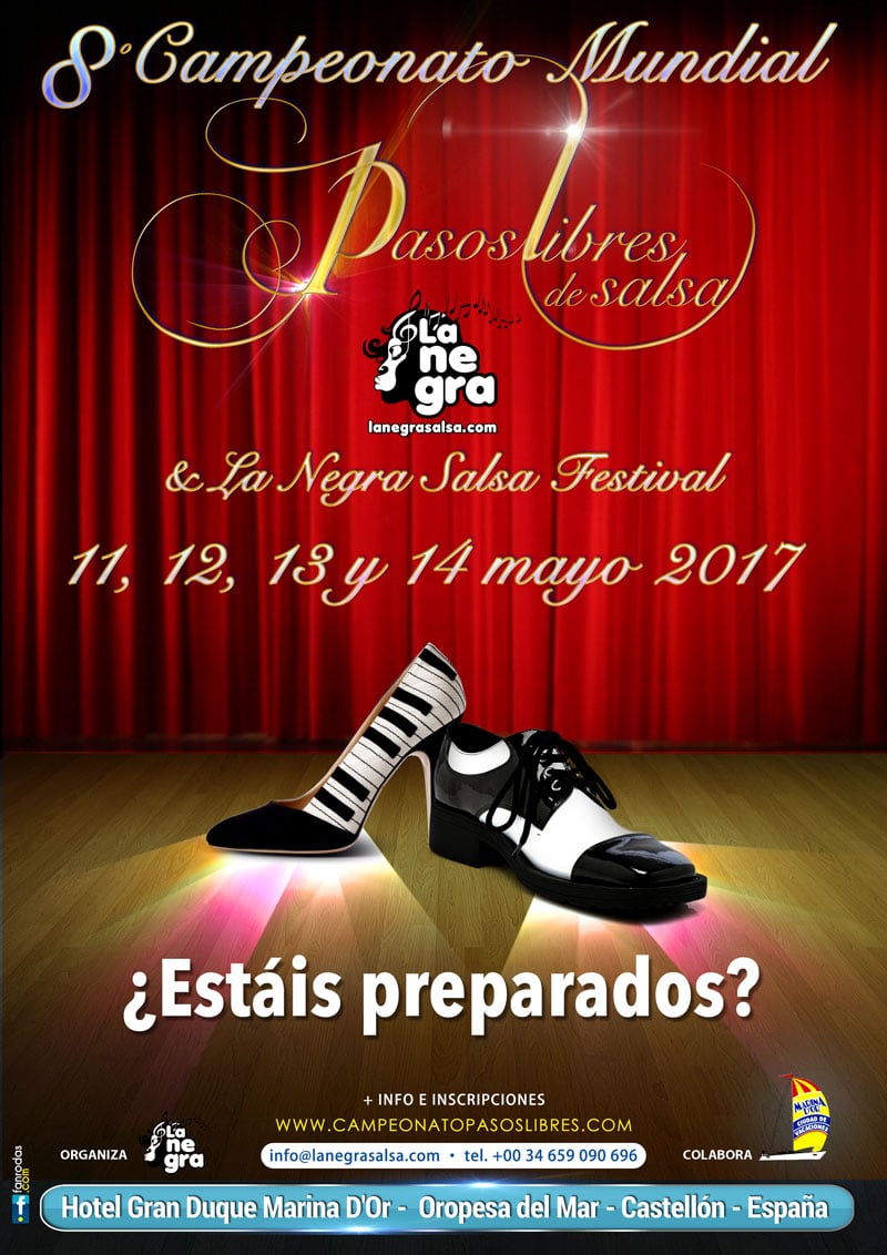 Image of  Congreso y Campeonato Mundial de Pasos Libres La Negra Salsa - FullPass + 1 noche de Hotel