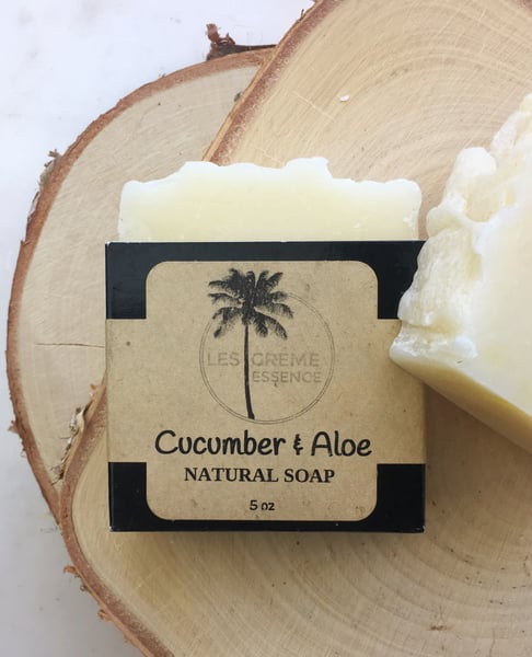 Image of Cucumber + Aloe Soap