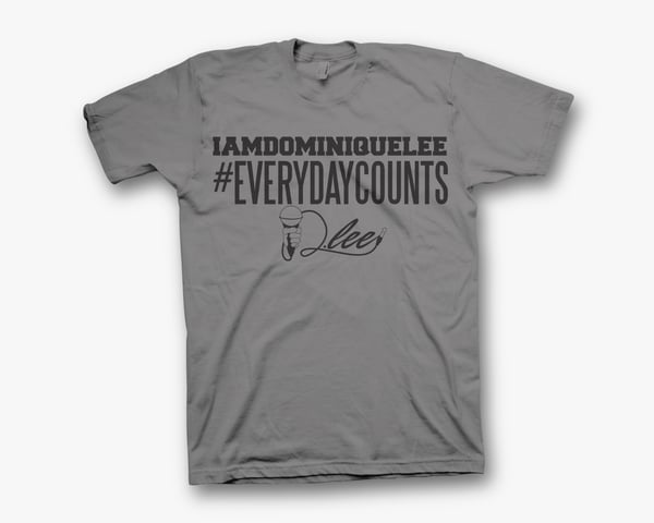 Image of CLASSIC - #EverydayCounts (GREY T-Shirt)