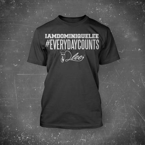 Image of CLASSIC - #EverydayCounts (BLACK T-Shirt)