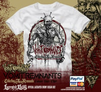VOMIT REMNANTS - White Cadaver Tshirt