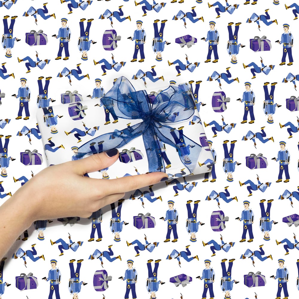 Image of Naughty gift - gift wrap