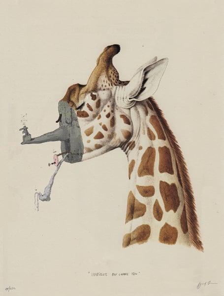 Image of Inabsolute Post Giraffed 1814