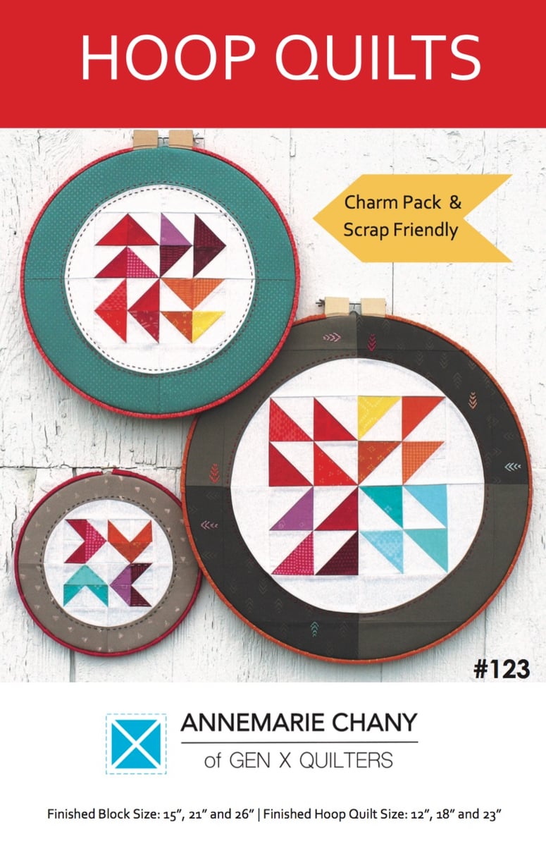 Download Gen X Quilters — Hoop Quilts Pattern - Hard Copy
