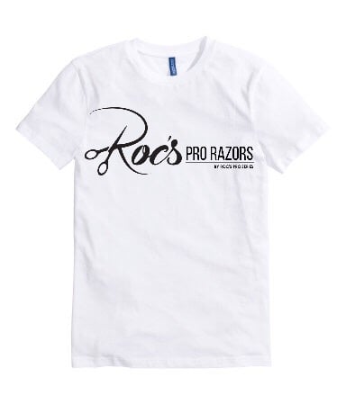 Image of Roc's pro series T-shirt (White & Black)