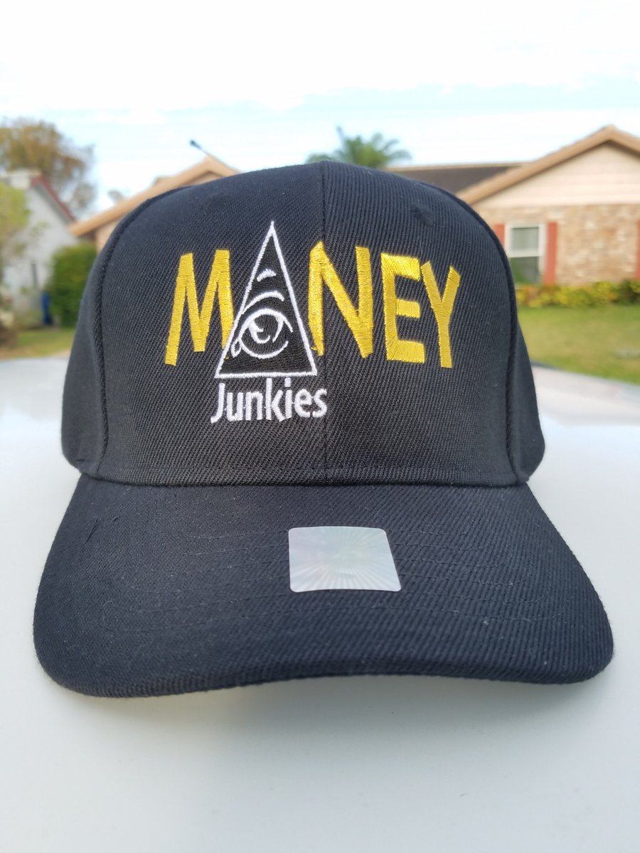 Image of 24K Money Junkies Velcro back baseball hat