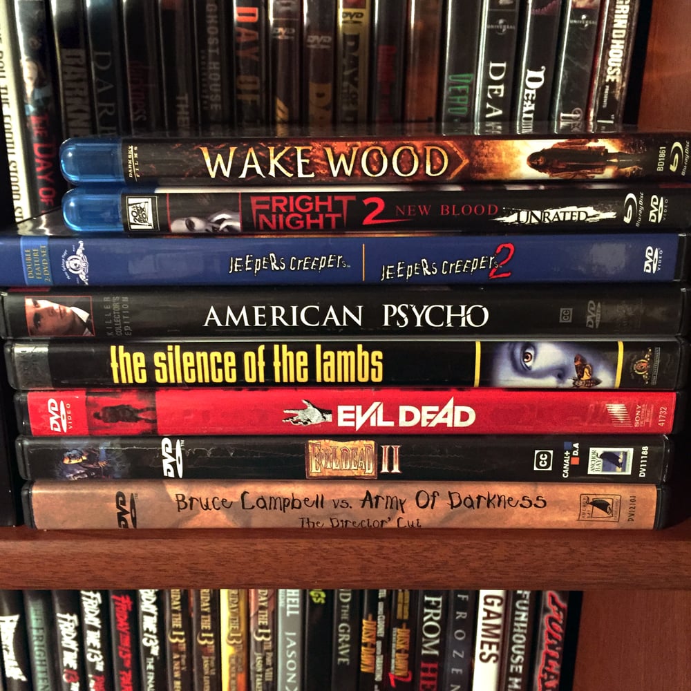 Image of Horror DVDs