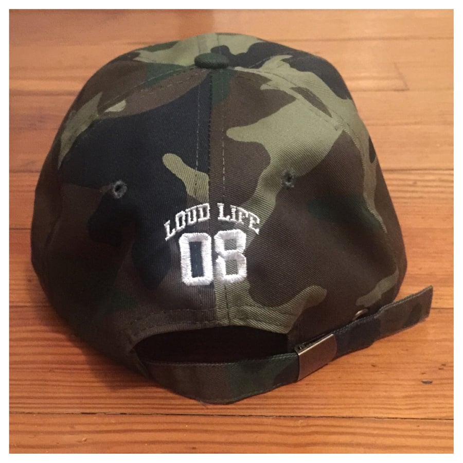 Image of Loudlife Louie Camo dad hat