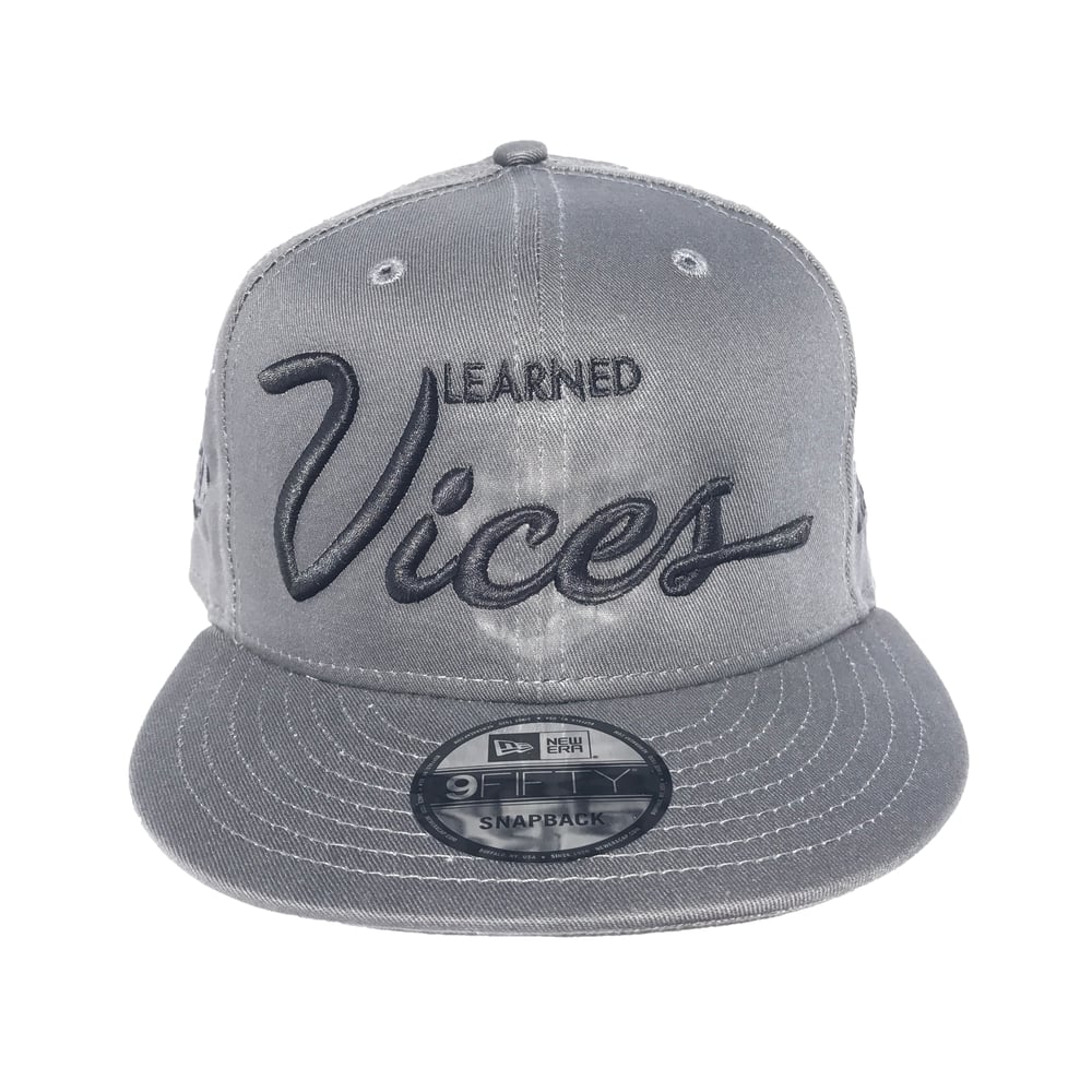 Image of Runnin' Raiders 1st Rounders Snapback - GRY/BLK 