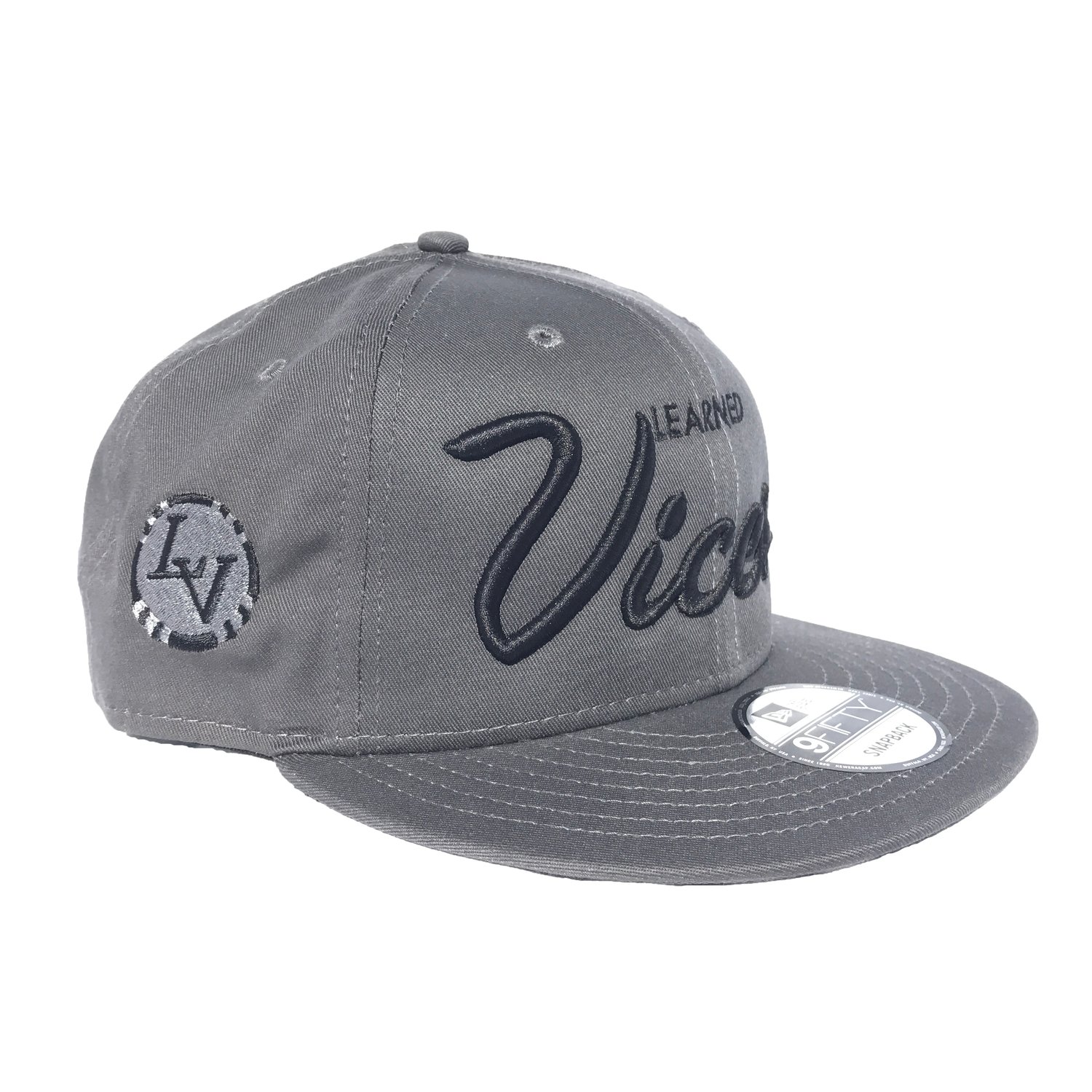 Image of Runnin' Raiders 1st Rounders Snapback - GRY/BLK 