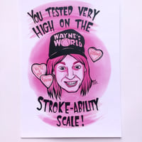 Stroke-ability Scale Emetic Art Print