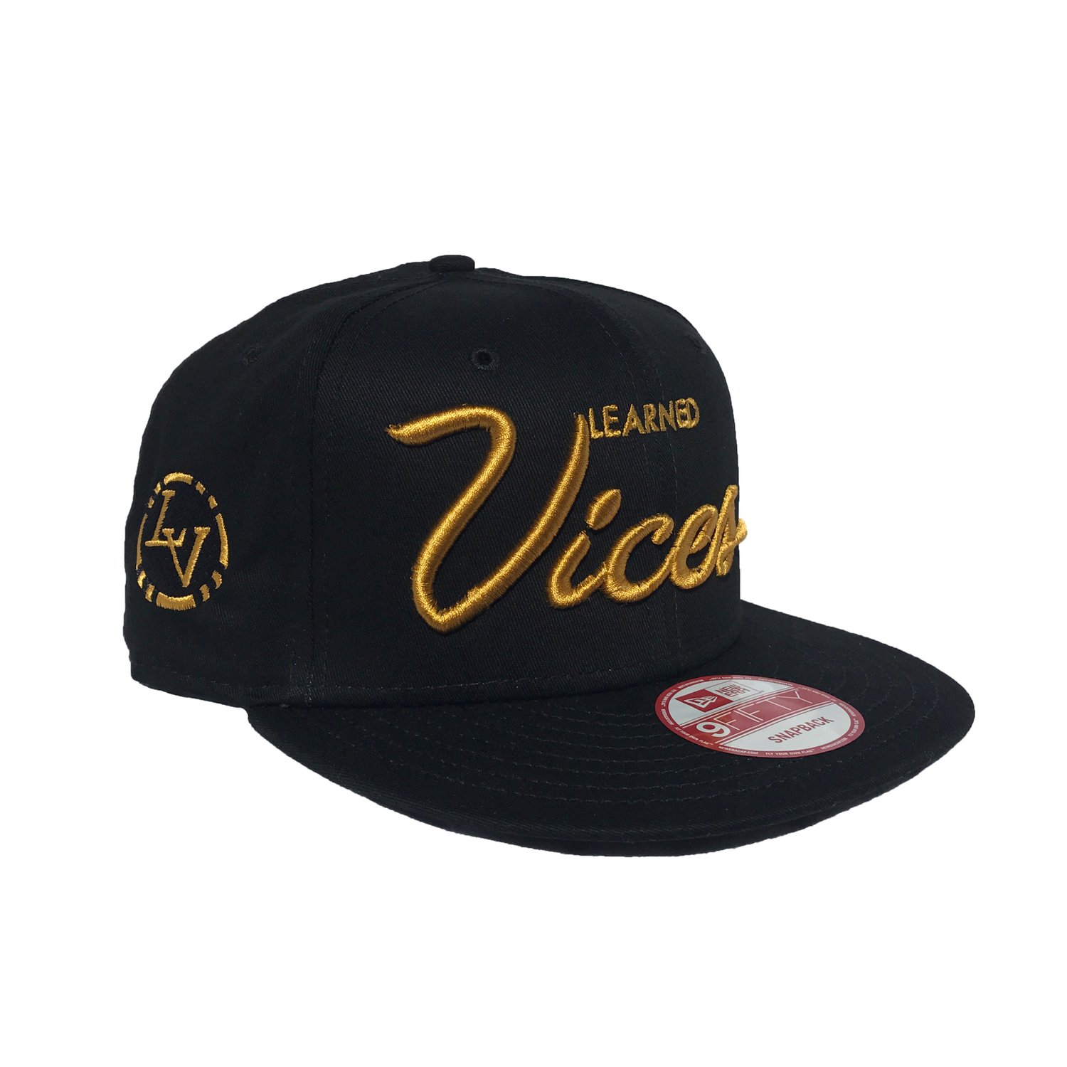 Image of 1st Rounders Snapback - BLK/GLD