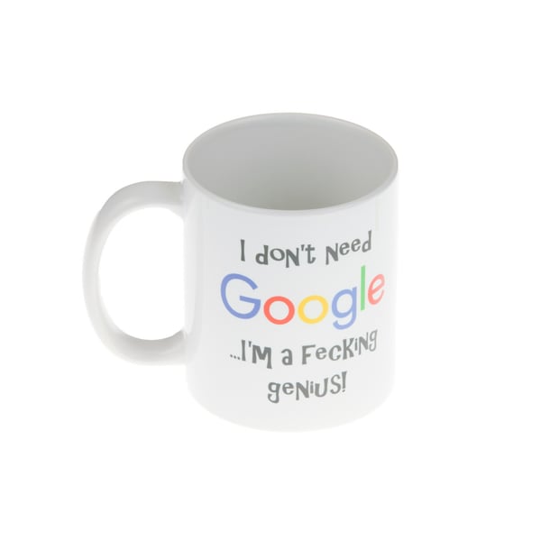 Image of Mug - 'Google Genius'