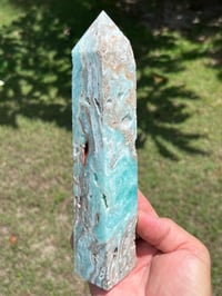 Image 1 of Blue Aragonite Tower #2838
