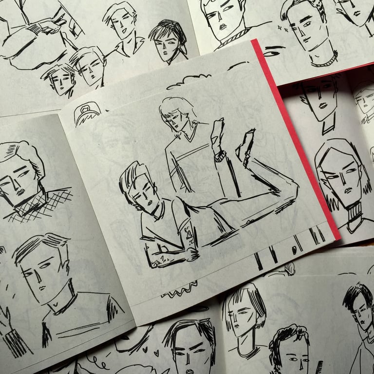 'DUMBHEAD' ZINE by BUNNY BISSOUX Image 3