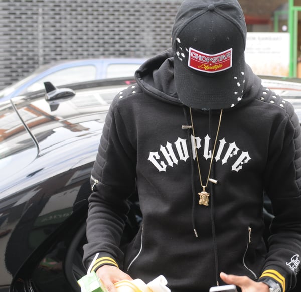 Image of Choplife biker hood