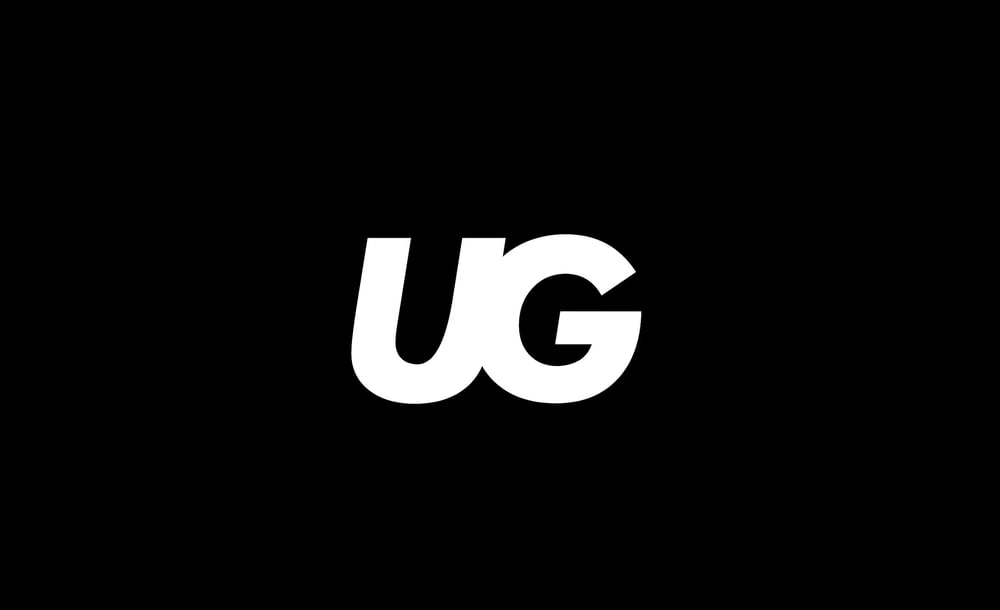 Image of Unknown - 4 inch UG Die Cut Logo